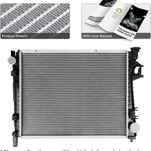 AUTOSAVER88 Radiator Compatible with Dodge Ram 3500 2500 1500 Laramie ST SLT 3.7 V6 4.7 5.7 5.9L V8 ATRD1041