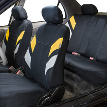 FH Group FB086102 Modern Edge Neoprene Seat Covers (Purple) Front Set with Gift - Universal Fit for Trucks, SUVs, and Vans