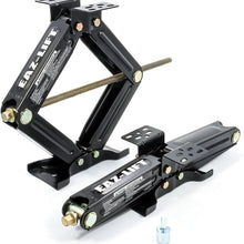 Eaz-Lift 24" RV Stabilizing Scissor Jack, Fits Pop-Up Campers and Travel Trailers, Supports Up to 7,500 lb. - 2 Pack (48830)
