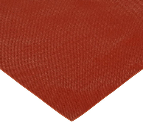 CS Hyde Silicone Sponge Rubber, Closed Cell, Commercial Grade, Medium Density, Acrylic Adhesive, 0.032