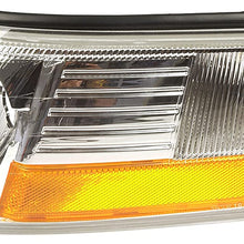 Dorman 1650250 Front Driver Side Turn Signal / Parking Light Assembly for Select Ford / Mercury Models