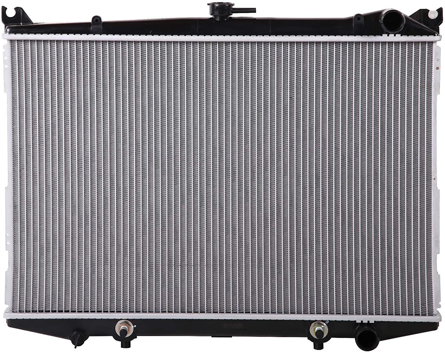 Lynol Cooling System Complete Aluminum Radiator Direct Replacement Compatible With 1987-1995 Nissan Pathfinder 1995-2004 Pickup 1986-1994 D21 L4 V6 2.4L 3.0L