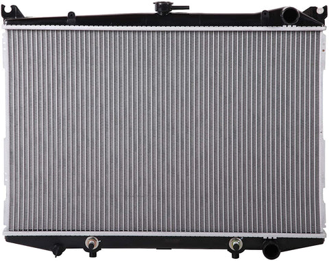 Lynol Cooling System Complete Aluminum Radiator Direct Replacement Compatible With 1987-1995 Nissan Pathfinder 1995-2004 Pickup 1986-1994 D21 L4 V6 2.4L 3.0L