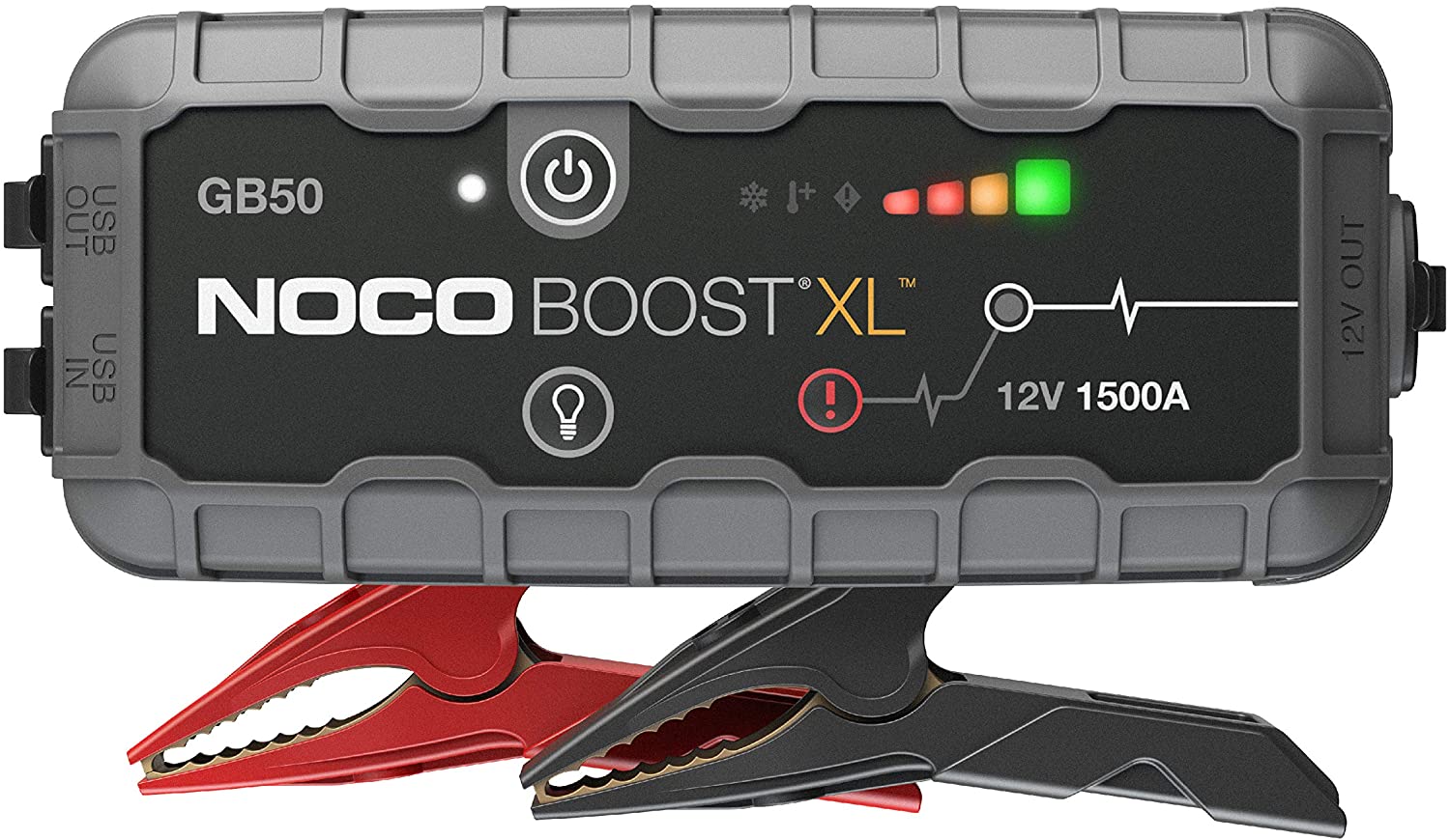 NOCO Boost XL GB50 1500 Amp 12-Volt UltraSafe Portable Lithium Car Battery Jump Starter Pack For Up To 7-Liter Gasoline And 4-Liter Diesel Engines