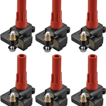 ENA Pack of 6 Ignition Coil Compatible with 2001-2009 Subaru Outback 2008 2009 Legacy Tribeca 2006 2007 B9 Tribeca H6 3.0L 3.6L C1326 UF287 UF-287