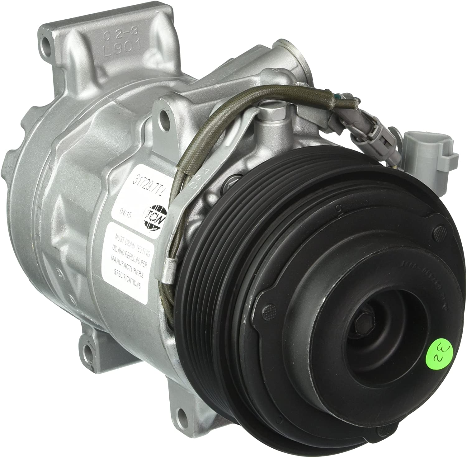 TCW 31729.7T2 A/C Compressor and Clutch (Tested Select)