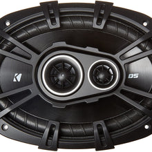 2 New Kicker 43DSC69304 D-Series 6x9 360 Watt 3-Way Car Audio Coaxial Speakers