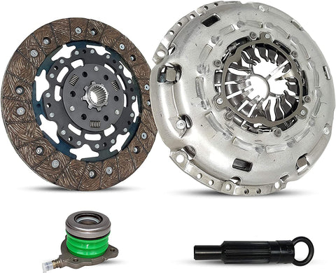 Clutch And Slave Kit compatible with Tribute Escape Gx i Hybrid Sport Xls Xlt 2005-2012 2.3L L4 2.5L L4 DOHC