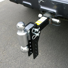 MaxxHaul 70380 Black/Chrome Adjust Dual Ball Mount