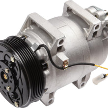 Ineedup AC Compressor and A/C Clutch for Volvo S60 S80 V70 2.3L 2001-2009 CO 11044JC