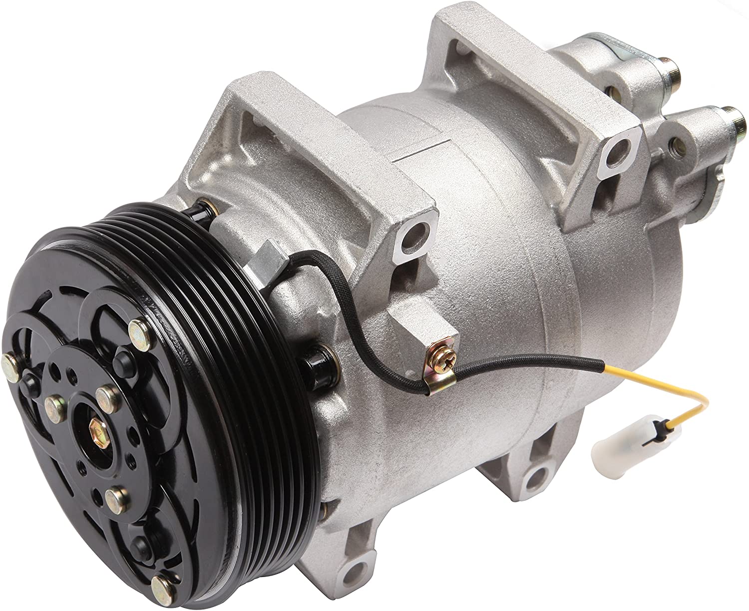 Ineedup AC Compressor and A/C Clutch for Volvo S60 S80 V70 2.3L 2001-2009 CO 11044JC