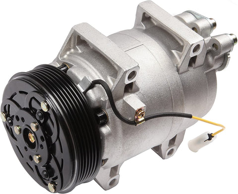 cciyu AC Compressor with Clutches Set for Volvo S60 2001-2009 Replacement fit for CO 11044JC Auto Repair Compressors Assembly