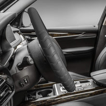 FH Group FH2006 Microfiber Embossed Leather Steering Wheel Cover (Gray) – Universal Fit for Cars Trucks & SUVs