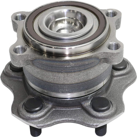 Wheel Hub Compatible For 2009-2014 Nissan Murano 2011-2017 Quest 6Cyl 3.5L Rear, Left Driver or Right Passenger With Bearing