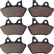 Front and Rear Carbon Fiber Brake Pads for Harley-Davidson most models 03-11 F&R
