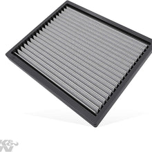 K&N Premium Cabin Air Filter: High Performance, Washable, Helps Protect against Viruses and Germs: Designed For Select 2000-2014 Toyota/Subaru/Mitsubishi/Lexus Vehicle Models, VF2002