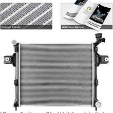 Radiator Compatible with 2006-2010 Jeep Commander, for 2005-2010 Grand Cherokee 3.0L 3.7L V6 4.7L 6.1L V8 ATRD1061