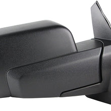 Dorman 959-125 Passenger Side Power Door Mirror - Heated / Folding for Select Jeep Models, Black