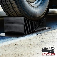 EZ RV Leveler - Curved RV/Camper/Trailer Leveling Blocks - Don't Mess with a Guess…….use The for a Level Trailer on The First Try! (for Single Axles)