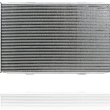 Radiator - Cooling Direct For/Fit 13245 12-18 Fiat 500 500c 1.0/1.4L Plastic Tank Aluminum Core