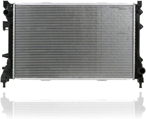 Radiator - Cooling Direct For/Fit 13245 12-18 Fiat 500 500c 1.0/1.4L Plastic Tank Aluminum Core