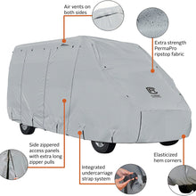 Classic Accessories - 80-415-161001-RT OverDrive PermaPro Deluxe Tall Class B RV Cover, Fits 23'-25' RVs