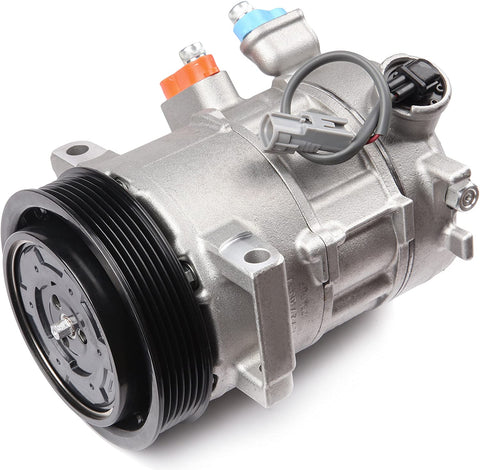 Ineedup AC Compressor and A/C Clutch for 09-16 Dodge Caliber Jeep Compass Jeep Patriot 2.4L 1.8L 2.0L CO 30011C