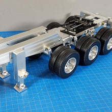 Rctruckfactory New Aluminum Tamiya 1/14 R/C Semi Truck 3 Axles Dolly Trailer 5th Wheel Coupler