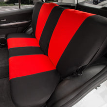 TLH Full Coverage Flat Cloth Seat Covers Rear, Gray Color-Universal Fit for Cars, Auto, Trucks, SUV