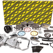 Evergreen OK3032M/0/0/0 Fits 02-06 Nissan Altima Sentra SE-R 2.5L QR25DE DOHC 16V Master Overhaul Engine Rebuild Kit