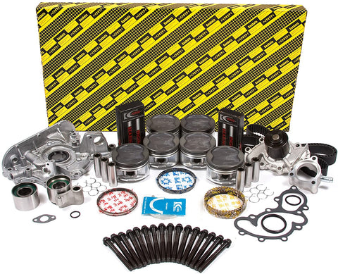 Evergreen OK2034M/0/0/0 Fits 96-04 Toyota 4Runner Tacoma 3.4L DOHC 24V 5VZFE Master Overhaul Enigne Rebuild Kit