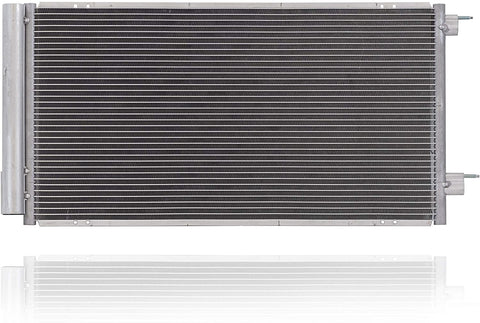 A-C Condenser - Cooling Direct For/Fit 17-20 Jeep Compass - With Receiver & Dryer - 68273402AA
