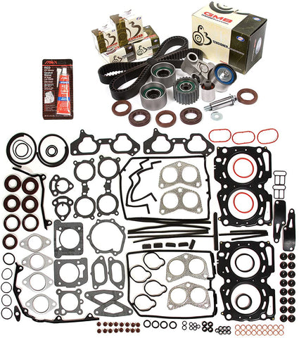 Evergreen HSTBK9010USA Head Gasket Set Timing Belt Kit Compatible With 02-05 Subaru Impreza WRX USDM 2.0 EJ205