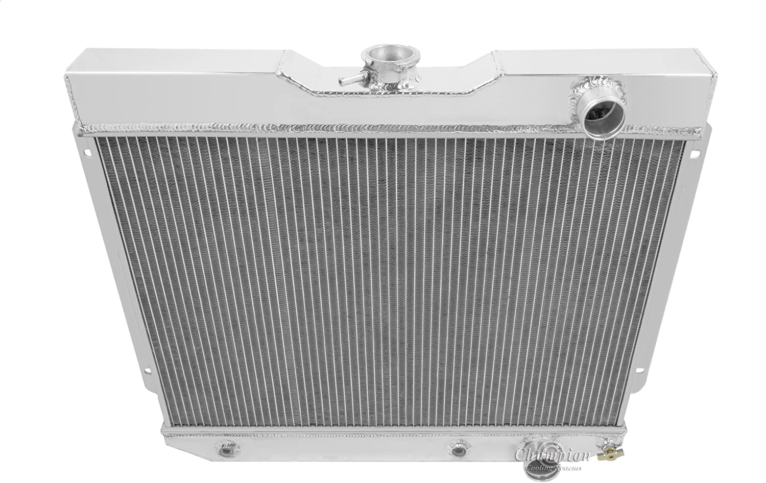 Champion Cooling, 2 Row All Aluminum Radiator for Chevrolet Bel Air, EC65BA
