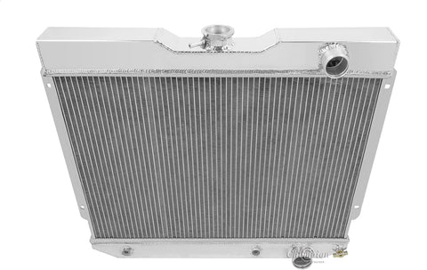 Champion Cooling, 2 Row All Aluminum Radiator for Chevrolet Bel Air, EC65BA