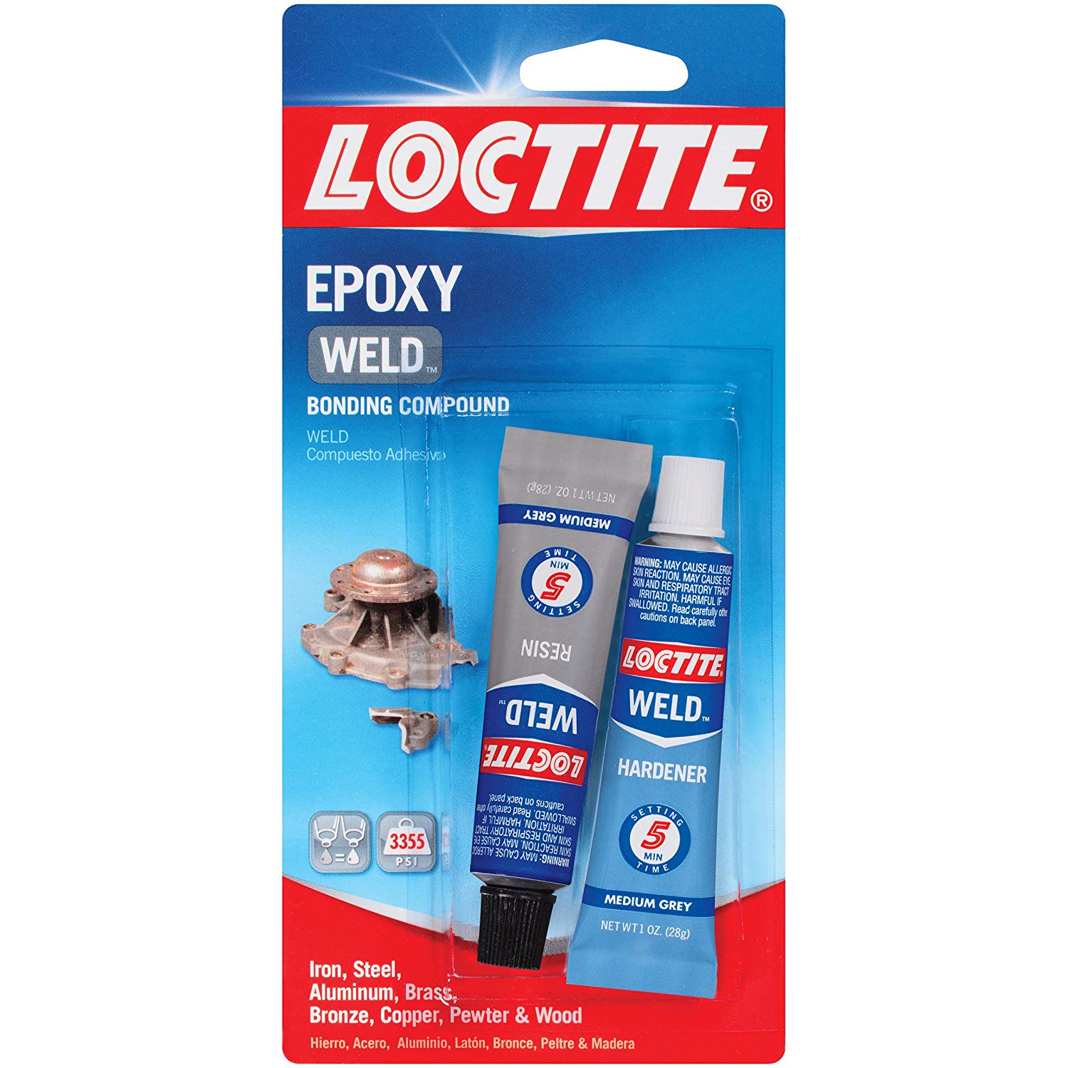 Loctite Epoxy Weld Bonding Compound 2-Fluid Ounce (1289263)