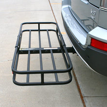 MaxxHaul 70107 Hitch Mount Compact Cargo Carrier - 53" x 19-1/2" - 500 lb. Maximum Capacity for 2" Hitch Receiver