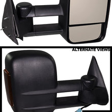 APDTY 99999 Power Side View Tow Towing Mirror Fits Front Right 2003-2006 Chevrolet Silverado Sierra Suburban Tahoe Yukon (Turn Signal On Side Housing; View image)