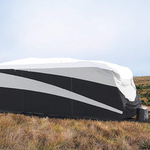 Camco ULTRAGuard Supreme RV Cover-Extremely Durable Design Fits Toy Hauler Trailers 28' -30', Weatherproof with UV Protection and Dupont Tyvek Top (56162)