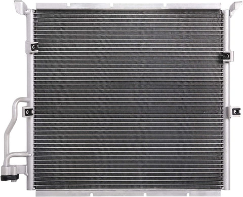 Lynol Cooling System Premium Complete Aluminum AC Condenser Replacement Compatible With 1992-1999 BMW E36 3 Series 318i 318is 318ti 323i 323is 325i 325is 328i 328is M3 1.8L 1.9L 2.5L 2.8L 3.0L 3.2L