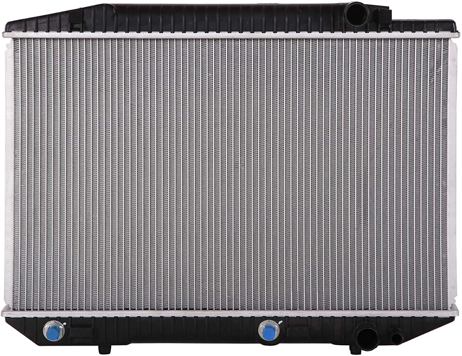 Lynol Cooling System Complete Aluminum Radiator Direct Replacement Compatible With Benz W126 81-85 380SEL 380SEC 380SE 86-91 420SEL 86-91 560SEC 560SEL 84-85 500SEC 500SEL 3.8L 4.2L 5.0L 5.6L