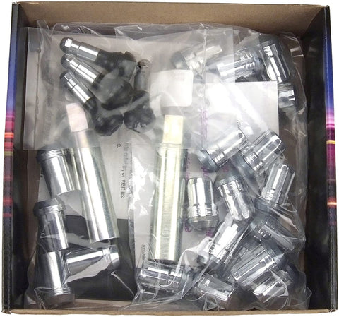 McGard 65457BK Black SplineDrive Wheel Installation Kit (M12 x 1.5 Thread Size) - for 4 Lug Wheels
