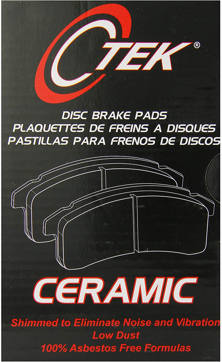 Centric (103.09140) Brake Pad, Ceramic
