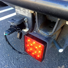 MAXXHAUL 70429 Trailer Hitch Cover with 12 LEDs Brake Light
