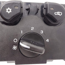 OKAY MOTOR Heating and Air Conditioning Control Panel for 2004-2012 Chevy Colorado GMC Canyon 2006-2008 Isuzu i-280 i-290 i-350 i-370