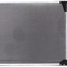 A/C Condenser - Pacific Best Inc For/Fit 3895 11-13 Infiniti M37/M56 14-18 Q70/Q70L 3.7/5.6L WITH Receiver & Dryer