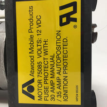 Atwood RV Landing Gear Motor 75085 Volt: 12VDC