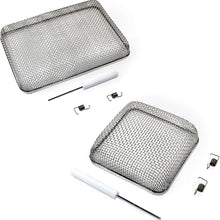 HQRP 4.5"x4.5" RV Furnace Water Heater Battery Vent Cover and 5.9"x8.5" RV Furnace Water Heater Vent Cover Flying Bug Insect/Rodent Screen w/Installation Tool Plus Coaster