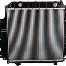 MYSMOT CU1682 Radiator Direct Replacement Assembly Compatible with 2006 Jeep TJ / 1987-2006 Jeep Wrangler 4CYL 2.4 2.5 4.0 4.2L,Replace# CH3010221 040876420151 52028120