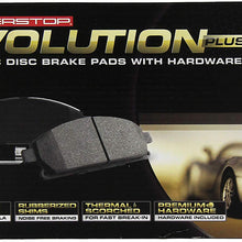 Power Stop 17-1212, Z17 Rear Ceramic Brake Pads with Hardware